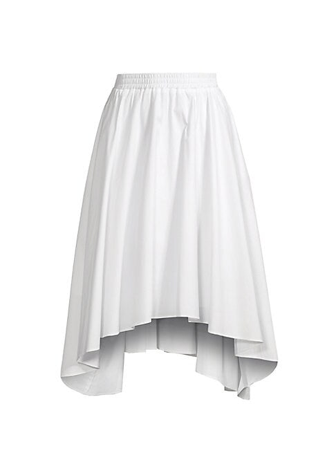 Chic Asymmetric Pleated Skirt