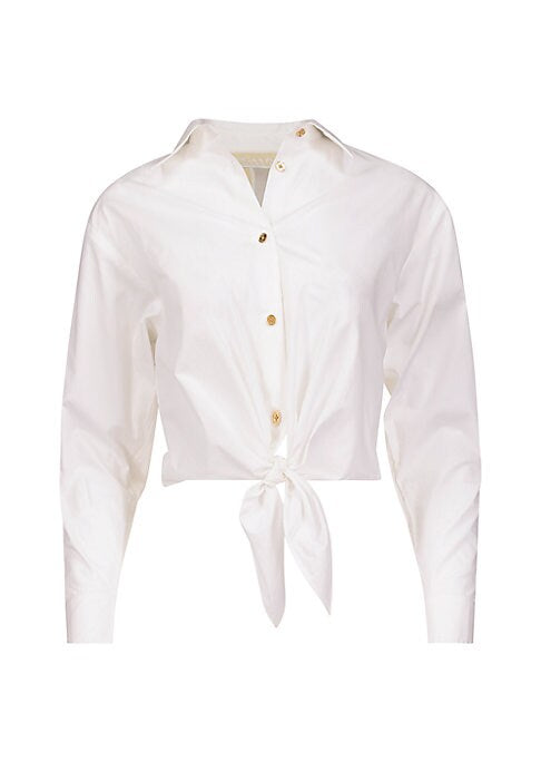 Chic Tie Waist Shirt