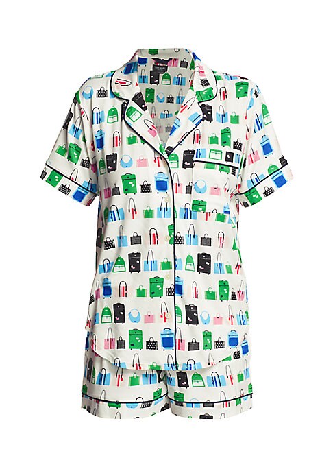 Chic Handbag Pajama Set