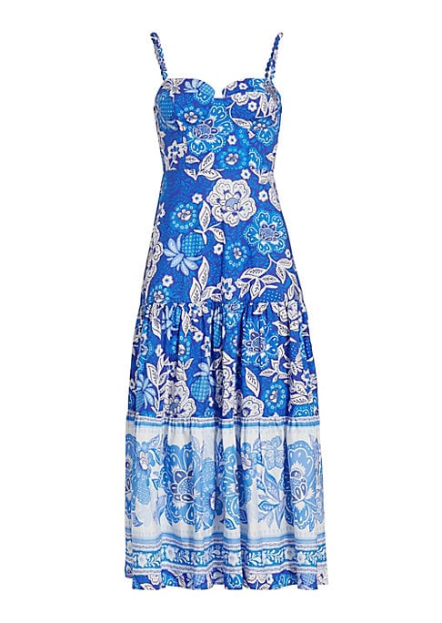 Floral Bliss Midi Dress