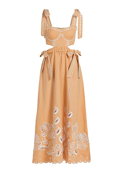Tropical Charm Midi-Dress