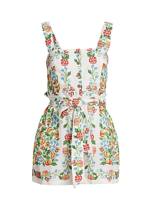 Floral Bliss Romper