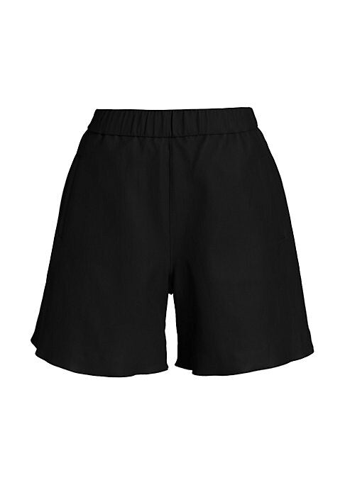 Luxe Leather Wide Shorts
