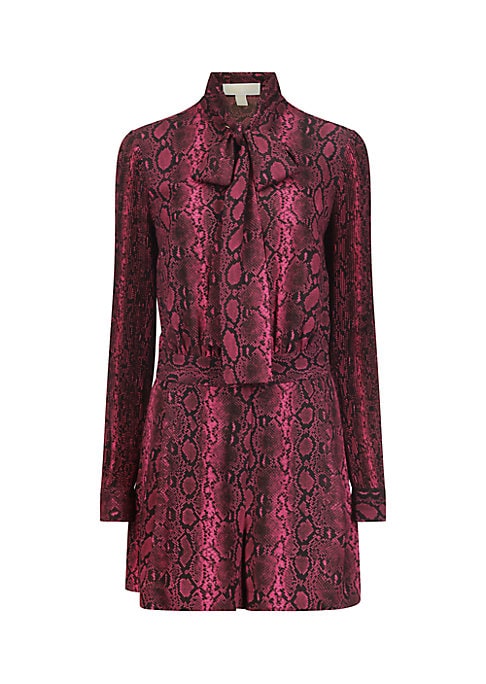 Vibrant Serpent Romper