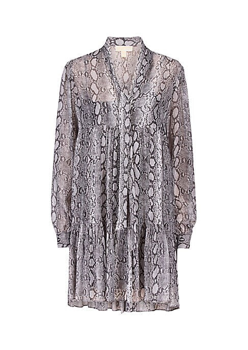 Snakeskin Bliss Minidress