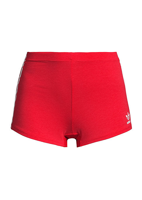 Soft Stripes Biker Shorts