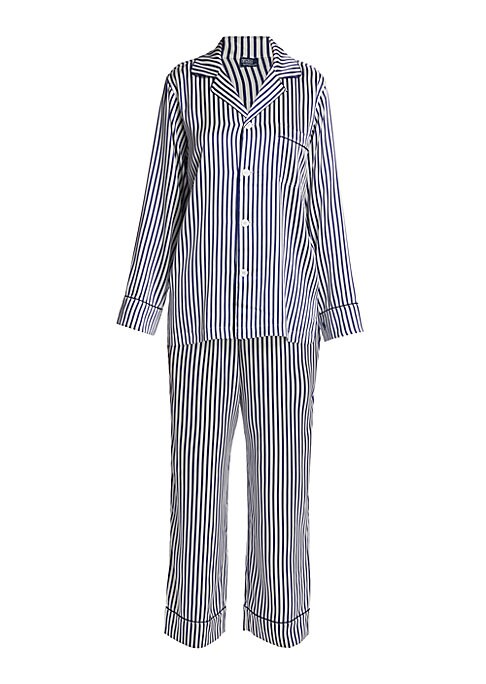 Luxury Stripe Silk PJs