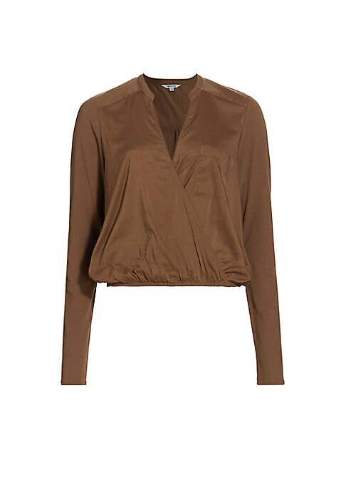 Chic Wrap Blouse