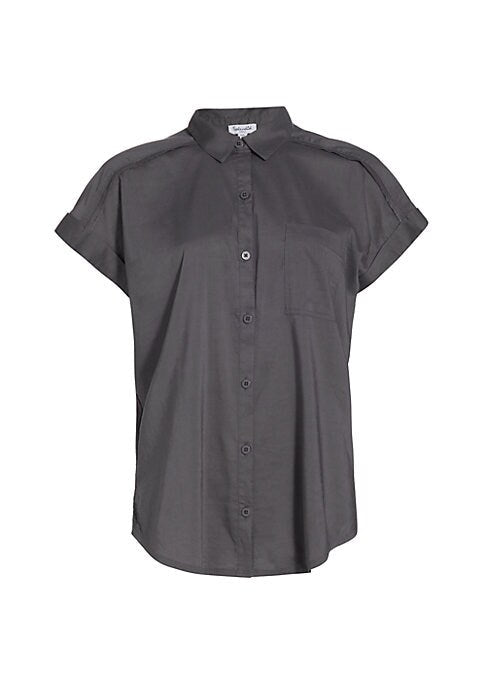 Casual Flow Button-Up
