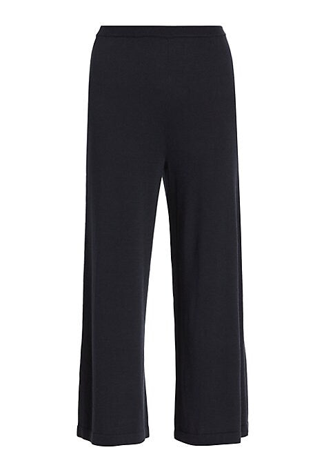 Cozy Knit Crop Trousers
