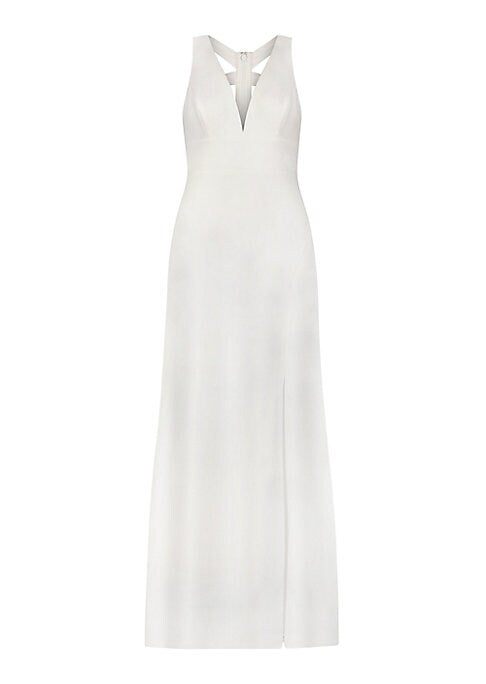V-Neck Slit Stunner