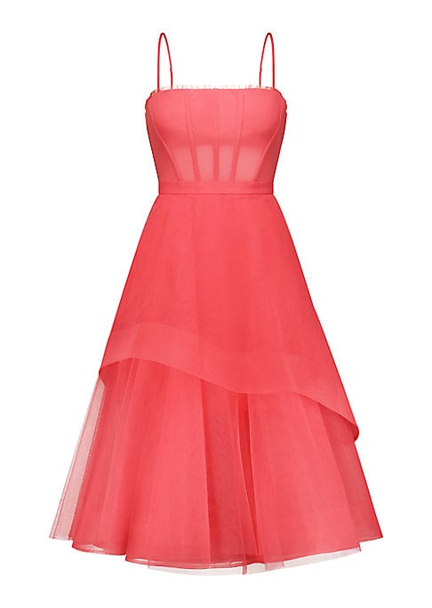 Chic Corset Midi Dress