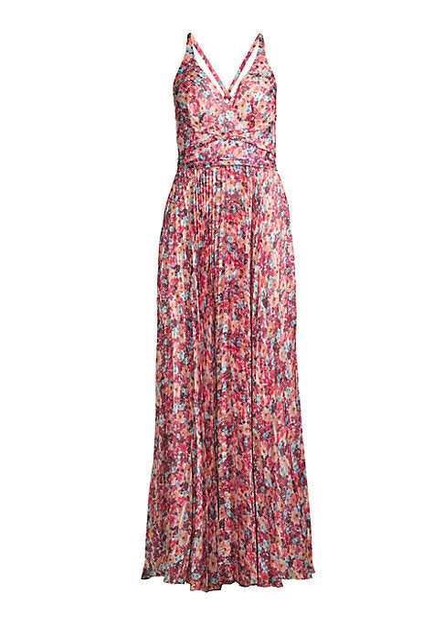 Floral Wrap Maxi Dress