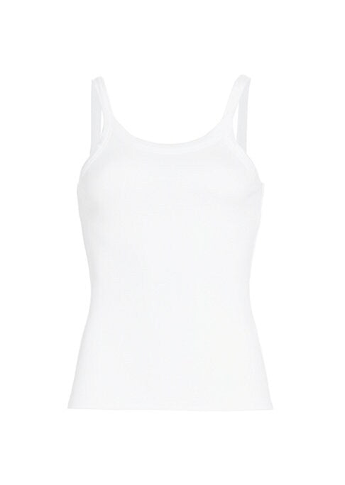 Plunge Ribbed Tank