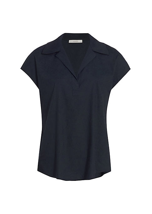 Luxe Stretch Polo Top