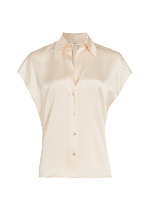 Silk Cap Blouse