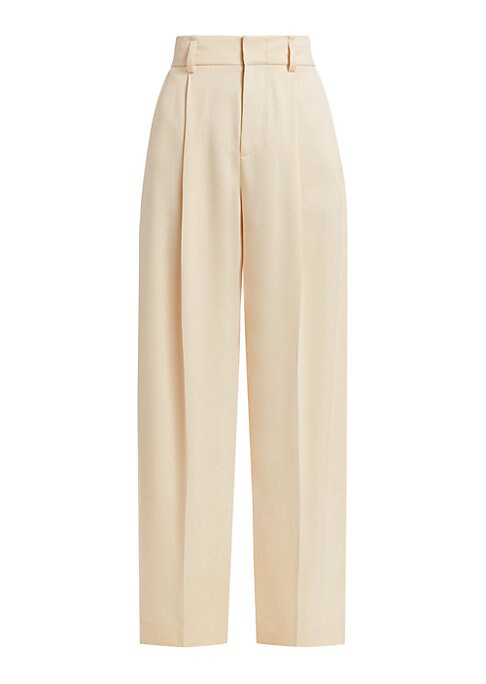 Satin Luxe Wide Trousers
