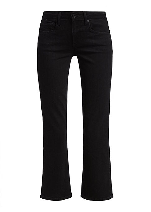 Chic Cropped Twill Pants