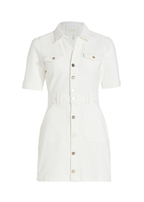 Denim Utility Minidress
