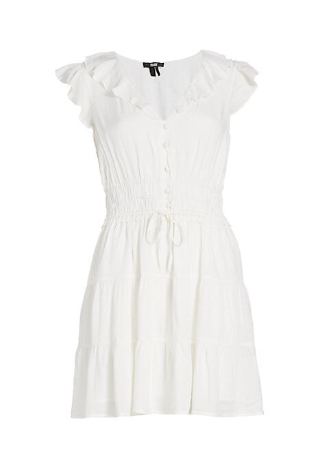 Flutter Ruffle Mini Dress