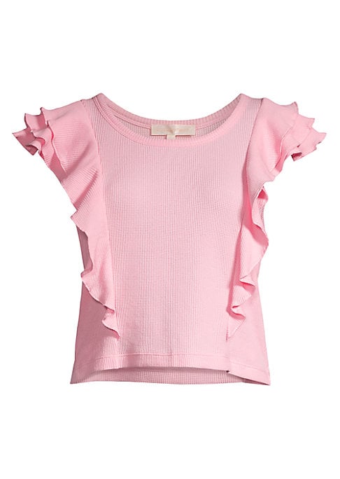 Ruffled Waffle Tee