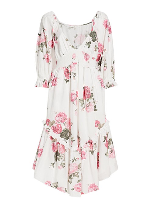 Dreamy Dotted Maxi Dress