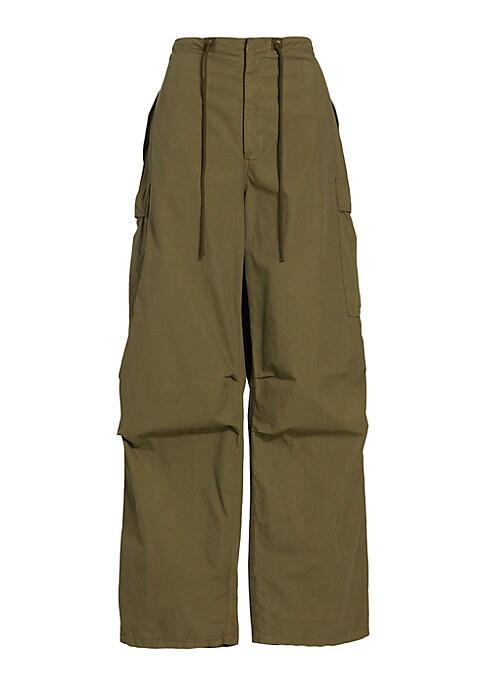 Cargo Chic Wide-Leg Pants