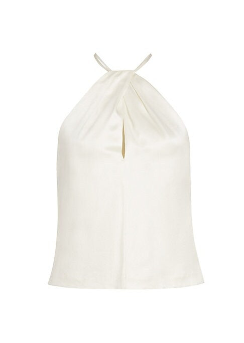Silk Charm Halter Top