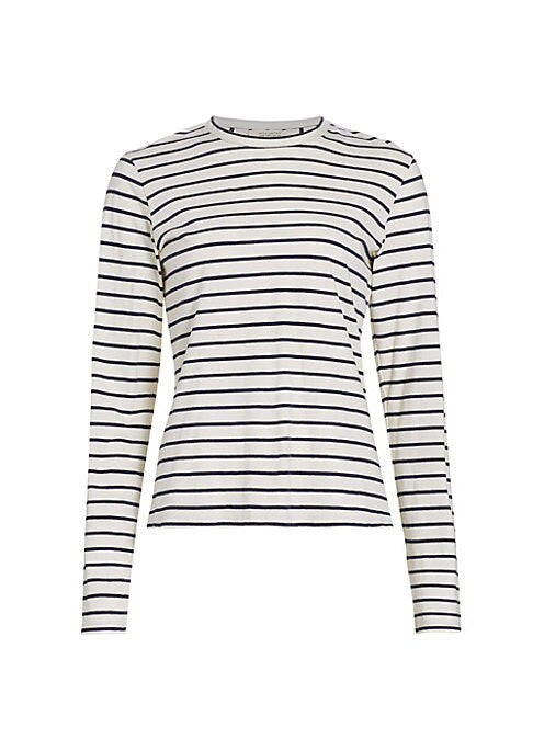 Striped Classic Crew Tee
