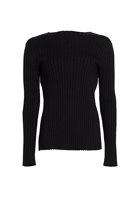 Silk Back Cutout Top