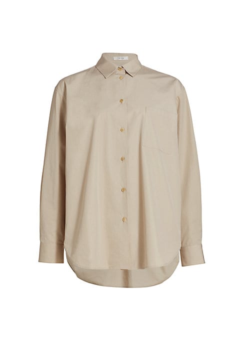 Chic High-Low Cotton Shirt