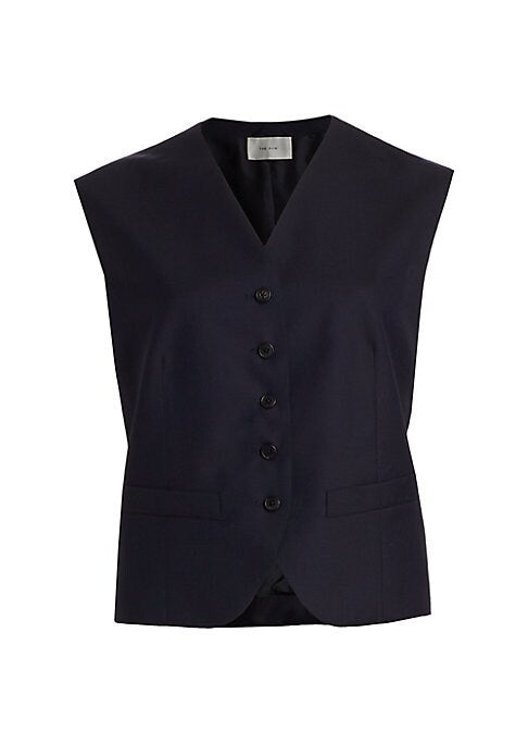 Chic Wool Layering Vest