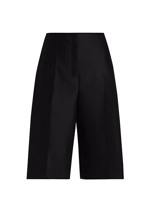 Satin A-Line Shorts