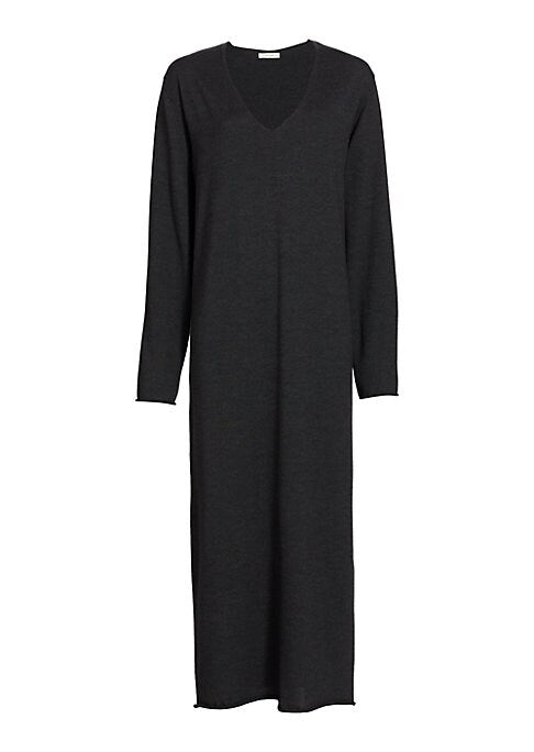 Cozy V-Neck Maxi Dress