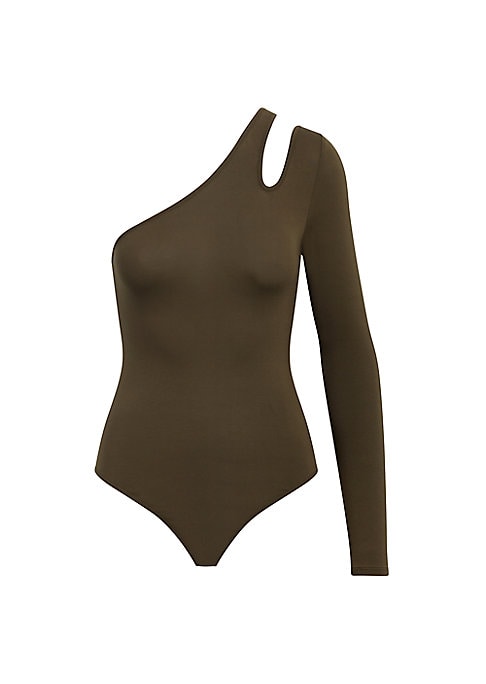 Chic One-Shoulder Bodysuit