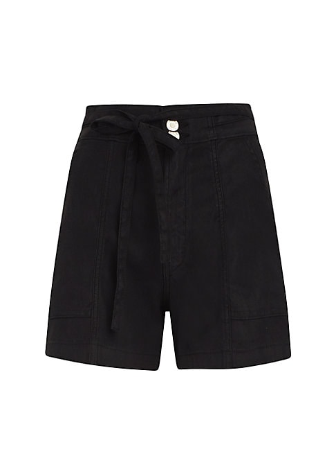Chic High-Rise Denim Shorts