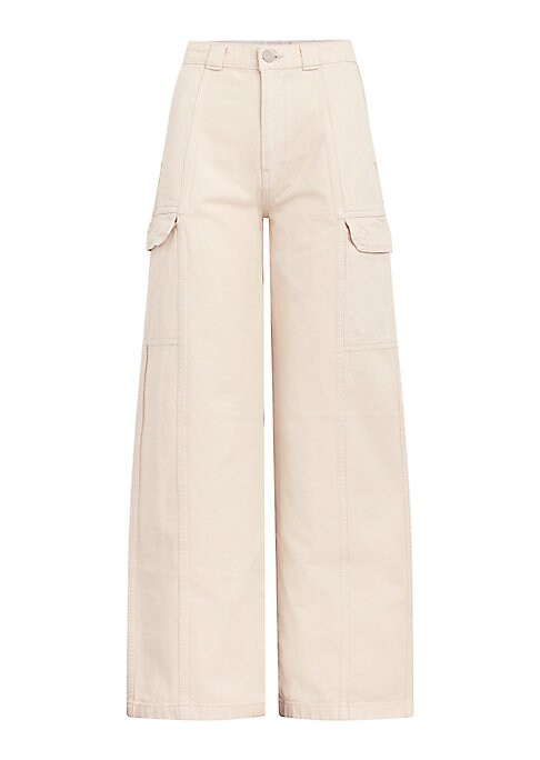 Chic Cargo Denim Pants