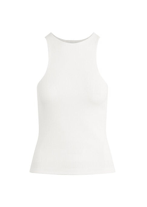Ribbed Racer Top