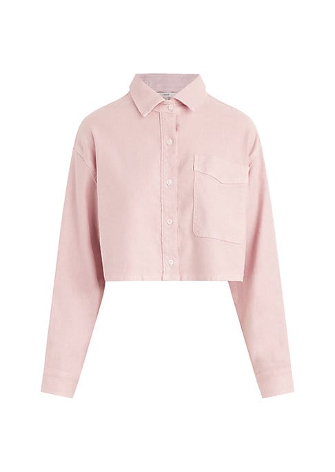Chic Cropped Button-Up