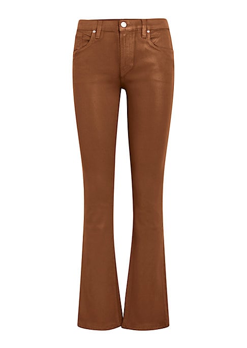 Flare Fit Denim Trousers