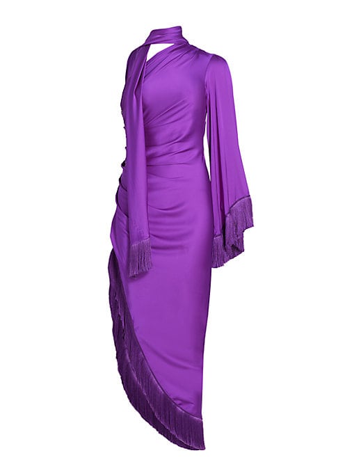 Fringe Elegance Midi Dress