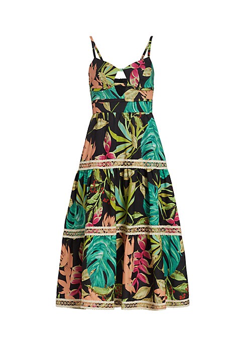 Floral Jute Charm Dress