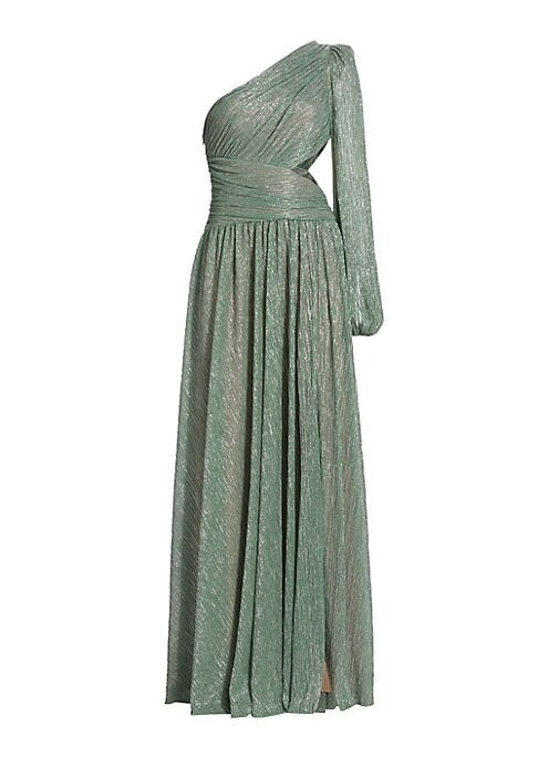 Glistening Cut-Out Dress