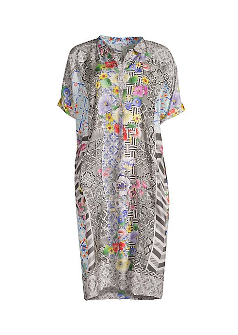 Floral Silk Midi Delight