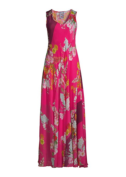 Floral Elegance Maxi Dress