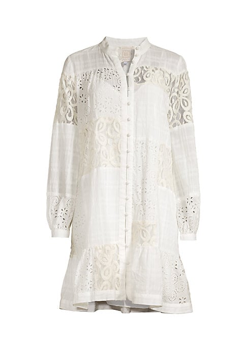 Lace & Eyelet Charm Dress