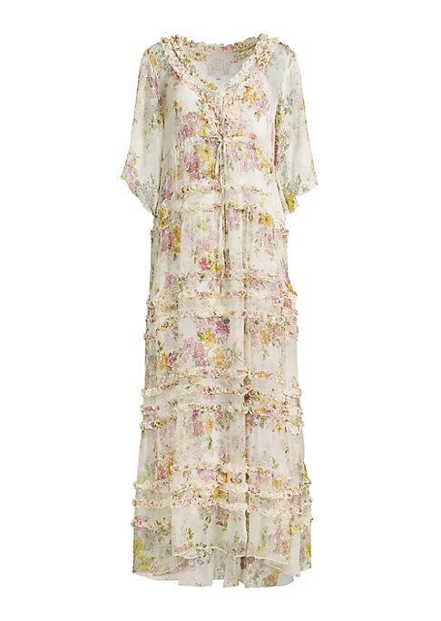 Floral Elegance Maxi Dress