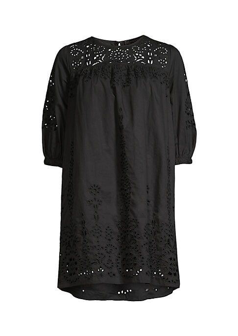 Charming Cotton Eyelet Dress