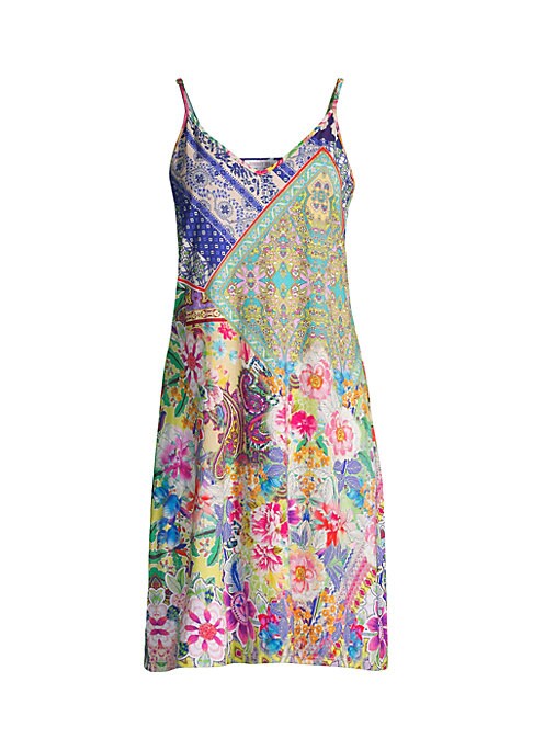 Chic Patchwork Nightdress