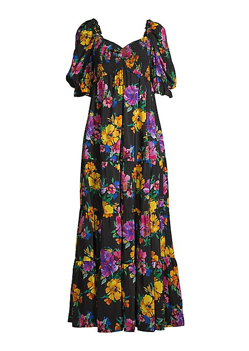 Floral Elegance Maxi Dress